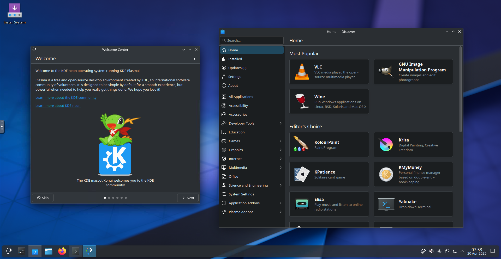 KDE Desktop Effects and Features